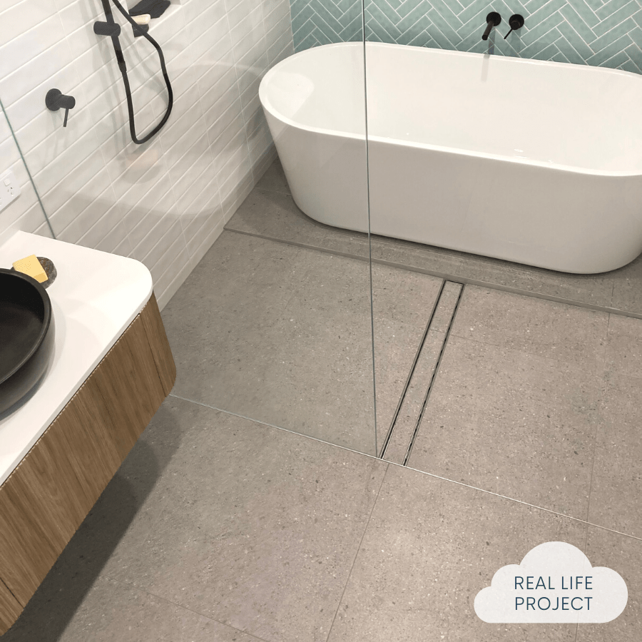 TileCloud TILE Hamilton Matte Grey Concrete Look Tile