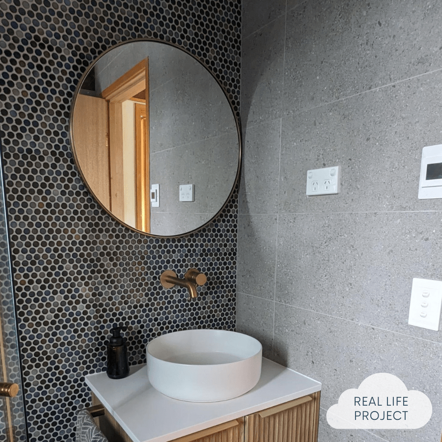 TileCloud TILE Hamilton Matte Grey Concrete Look Tile