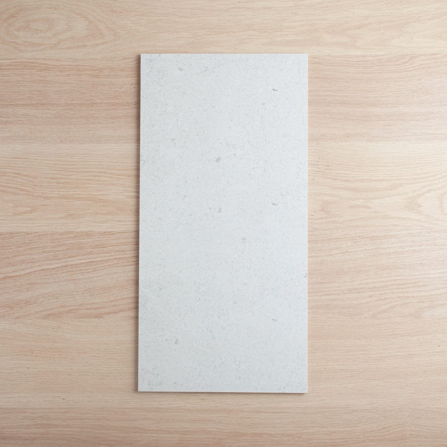 TileCloud TILE Hamilton Matte White Concrete Look Tile