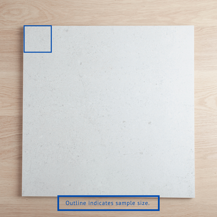 TileCloud TILE Hamilton Matte White Concrete Look Tile