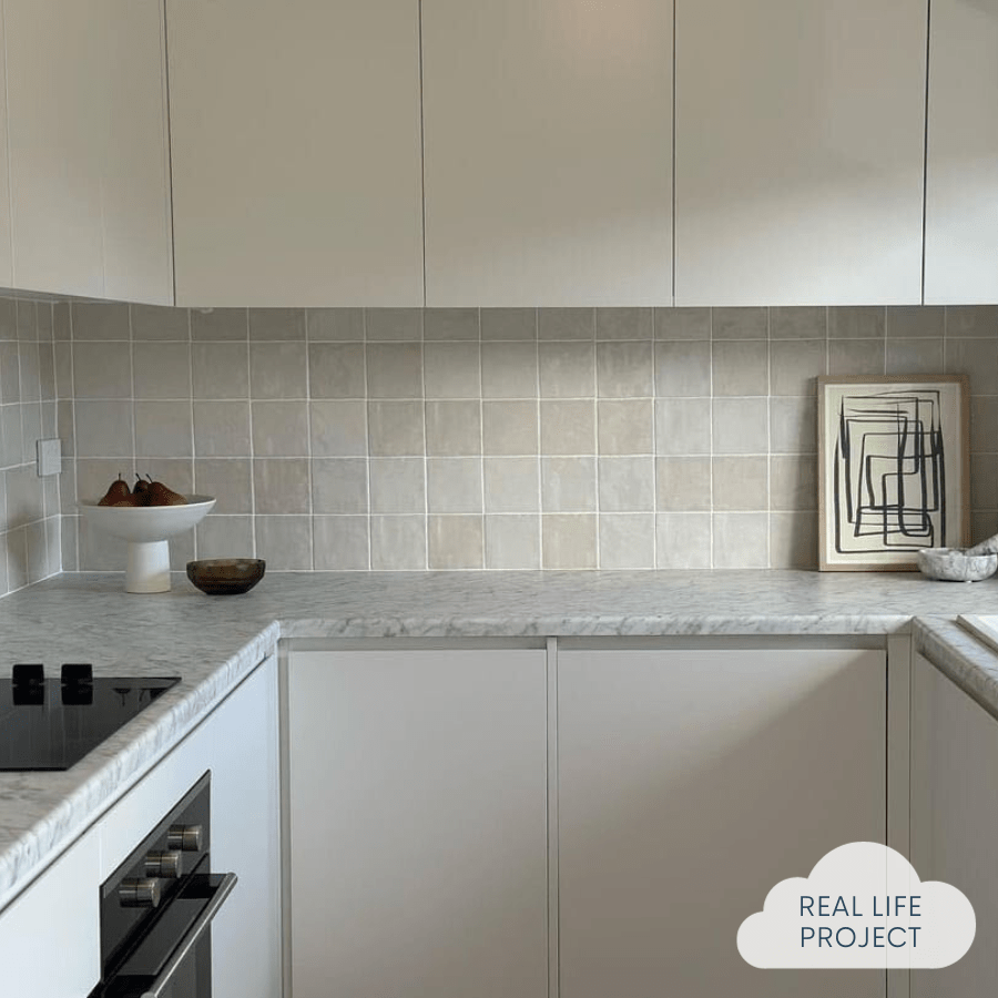 TileCloud TILE Newport Gloss Bone Mixed Square Tile