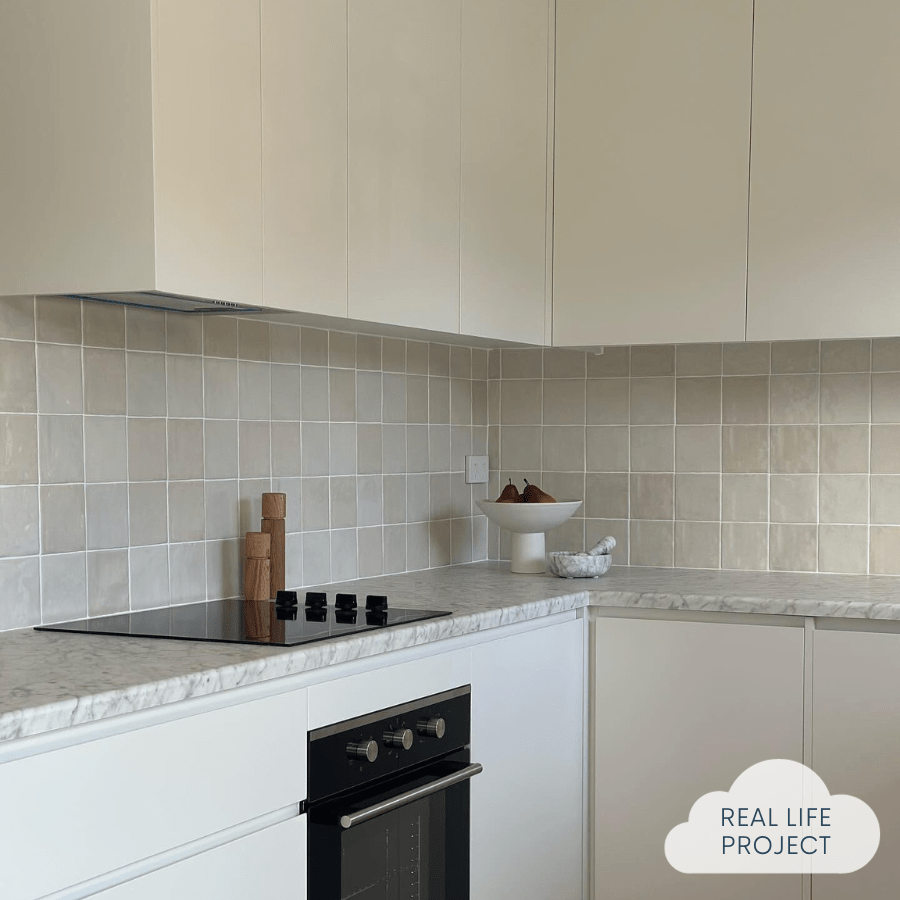 TileCloud TILE Newport Gloss Bone Mixed Square Tile