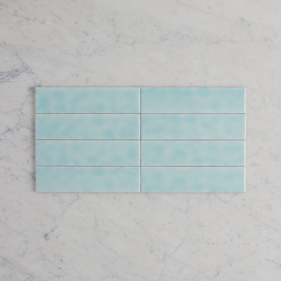 TileCloud TILE Newport Gloss Mini Subway Duck Egg Blue Tile