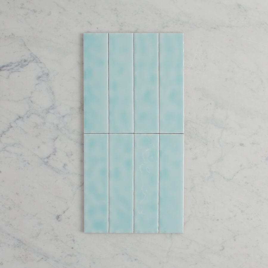 TileCloud TILE Newport Gloss Mini Subway Duck Egg Blue Tile