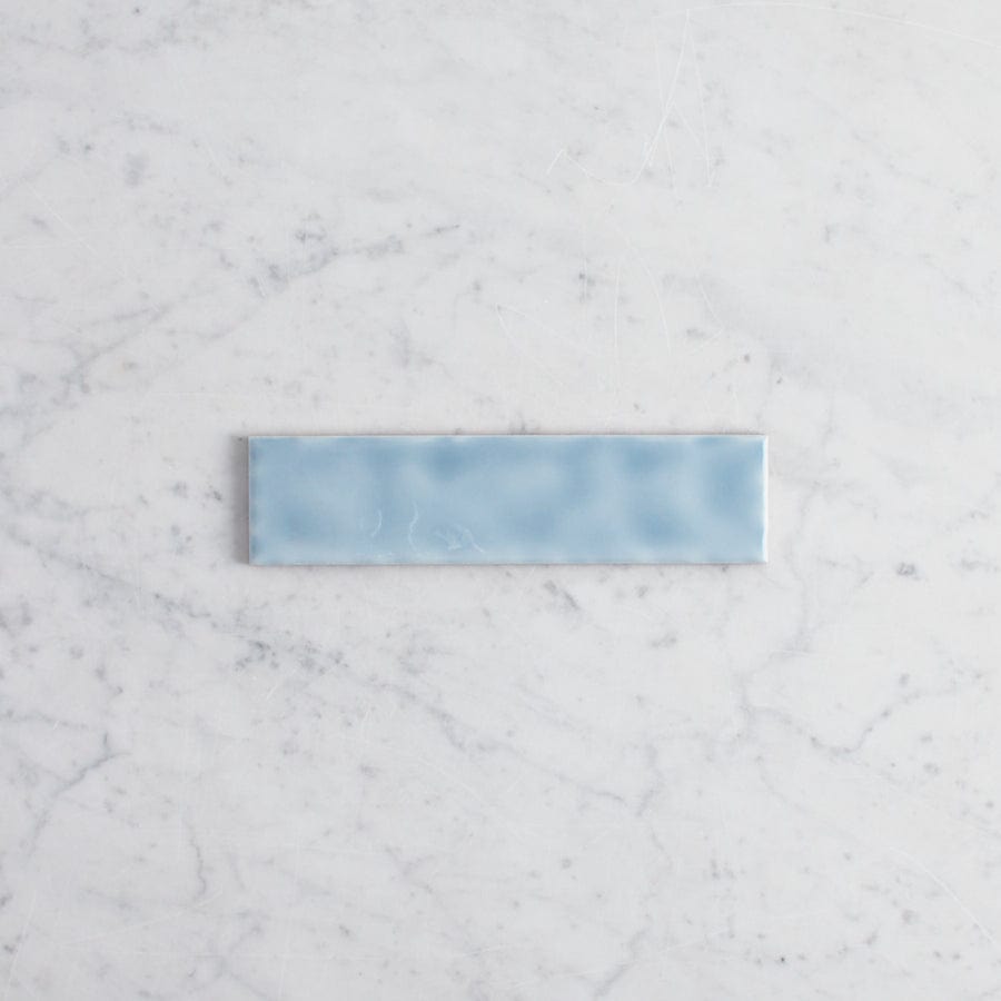 TileCloud TILE Newport Gloss Mini Subway Ocean Blue Tile