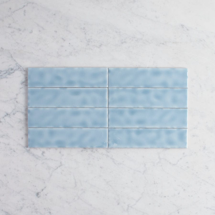 TileCloud TILE Newport Gloss Mini Subway Ocean Blue Tile