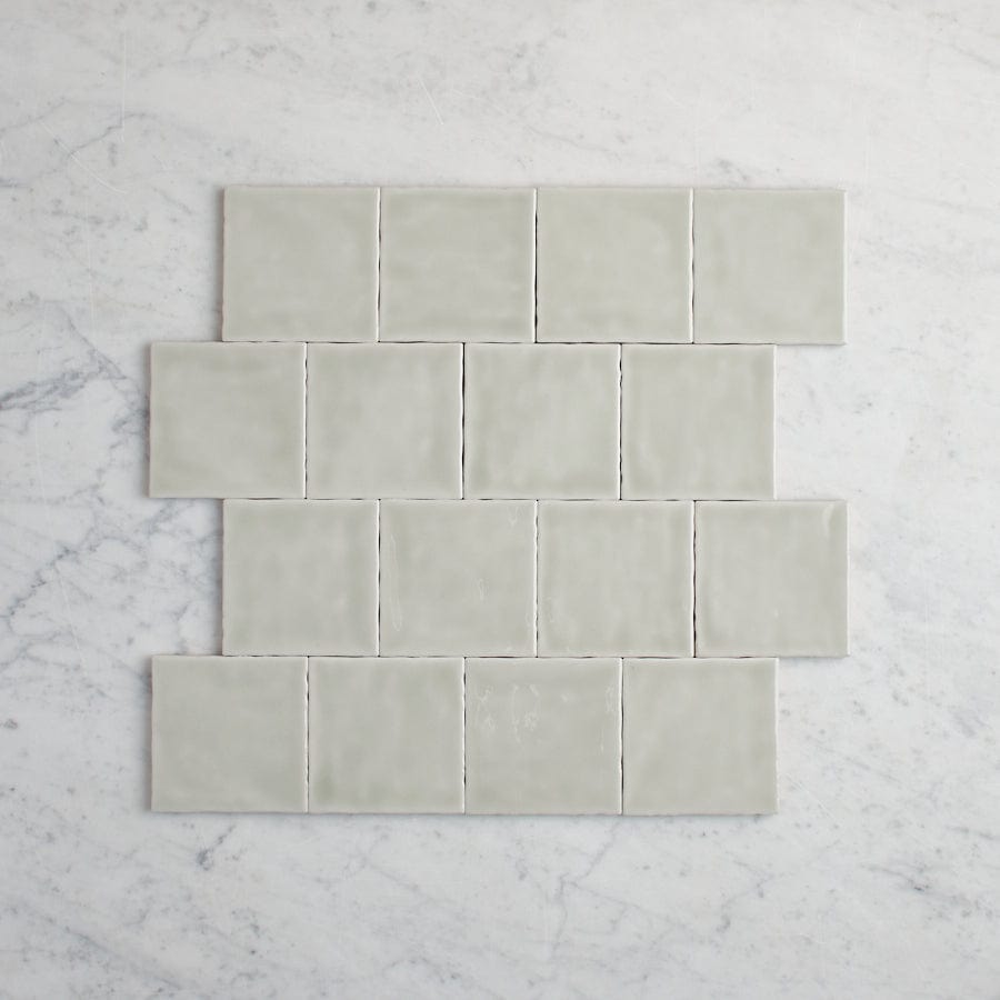 TileCloud TILE Newport Gloss Sage Green Small Square Tile