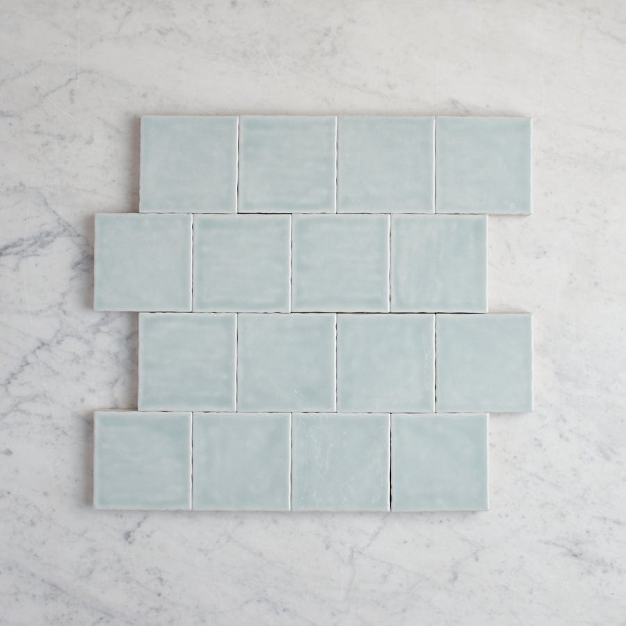 TileCloud TILE Newport Gloss Sky Blue Small Square Tile