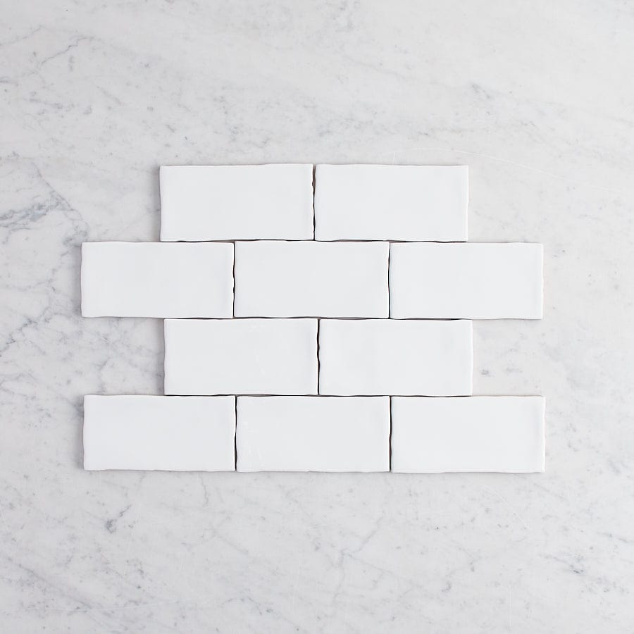 TileCloud TILE Newport Gloss Small White Subway Tile