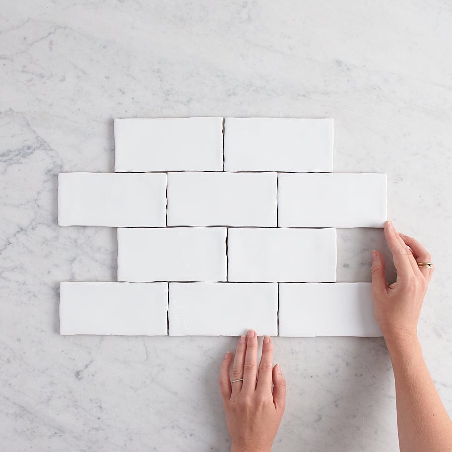 TileCloud TILE Newport Gloss Small White Subway Tile