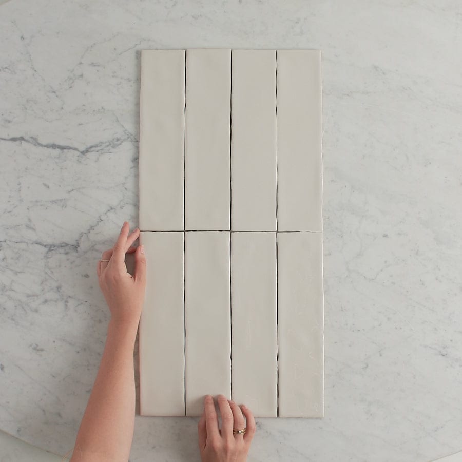 TileCloud TILE Newport Gloss Subway Bone Tile