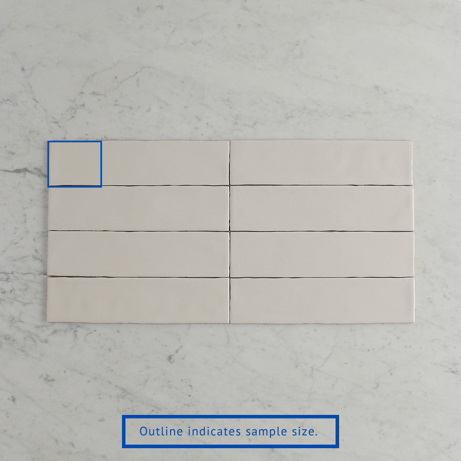 TileCloud TILE Newport Gloss Subway Bone Tile