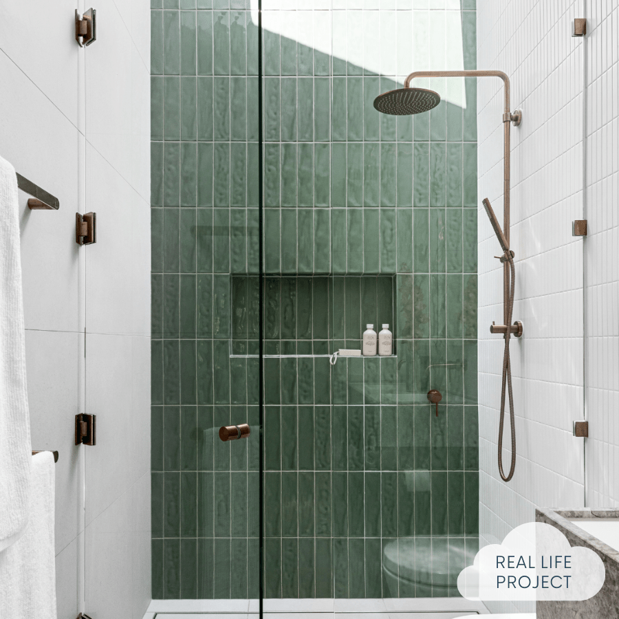 TileCloud TILE Newport Gloss Subway Jade Green Tile