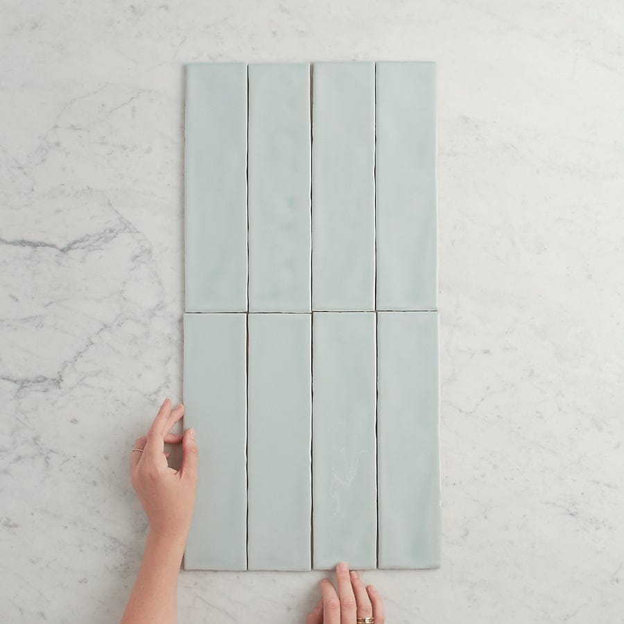 TileCloud TILE Newport Gloss Subway Sky Blue Tile