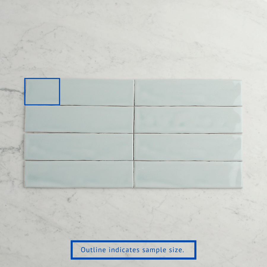 TileCloud TILE Newport Gloss Subway Sky Blue Tile