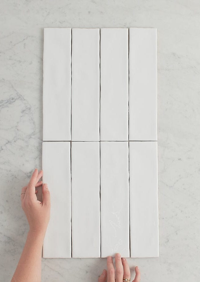 TileCloud TILE Newport Gloss Subway White Tile