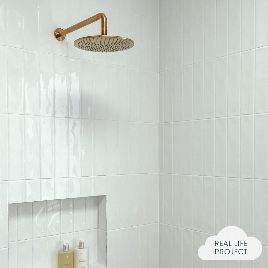 TileCloud TILE Newport Gloss Subway White Tile