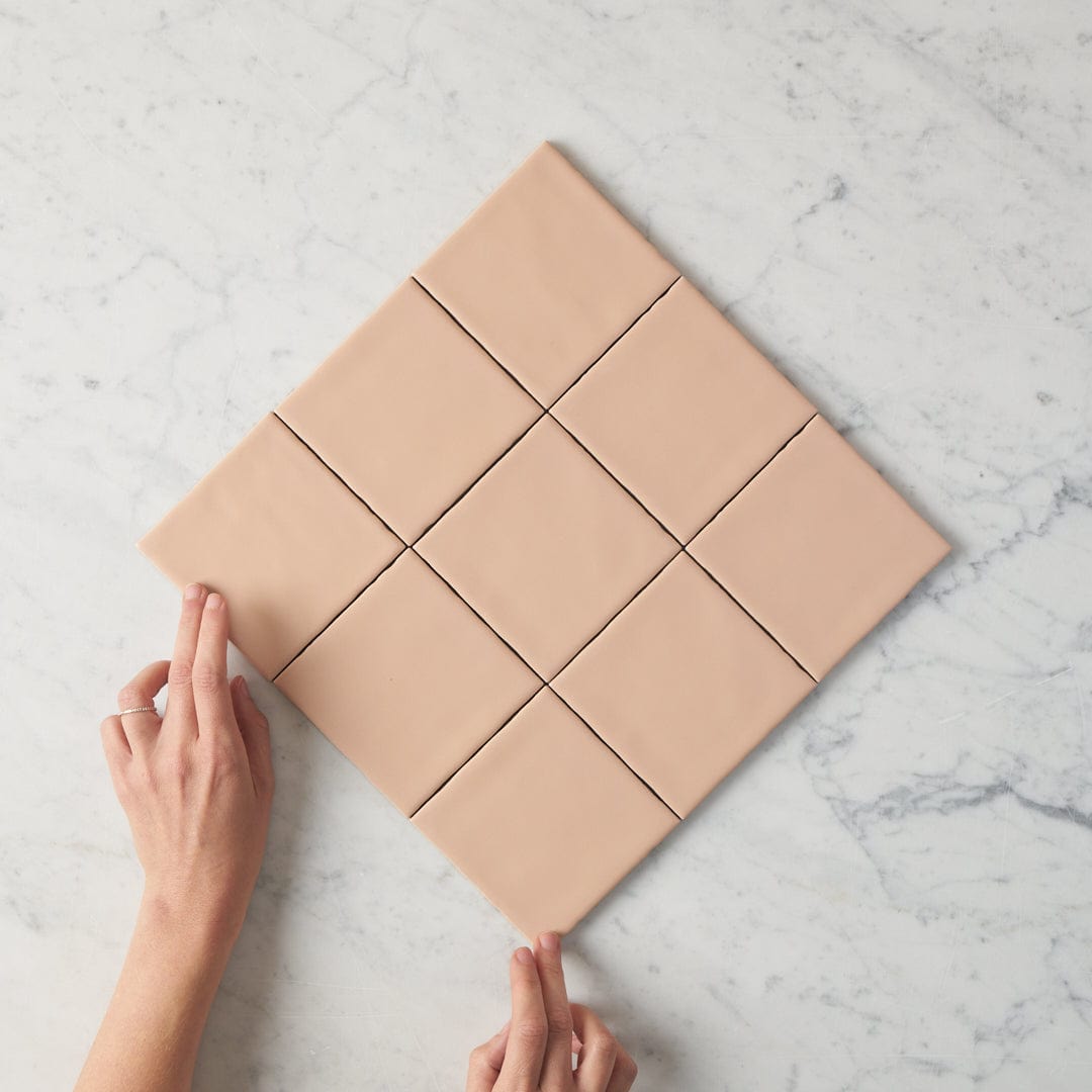 TileCloud TILE Newport Matte Clay Small Square Tile