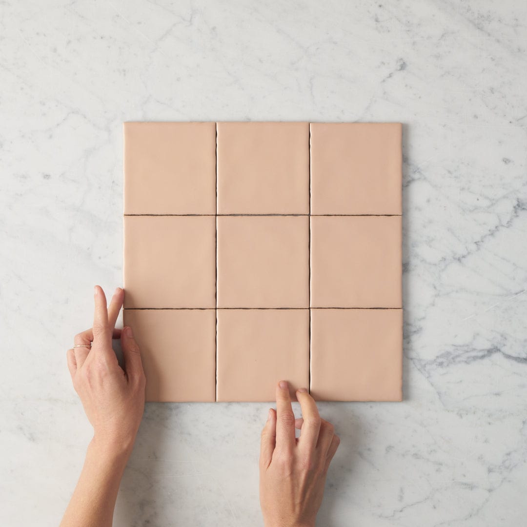 TileCloud TILE Newport Matte Clay Small Square Tile