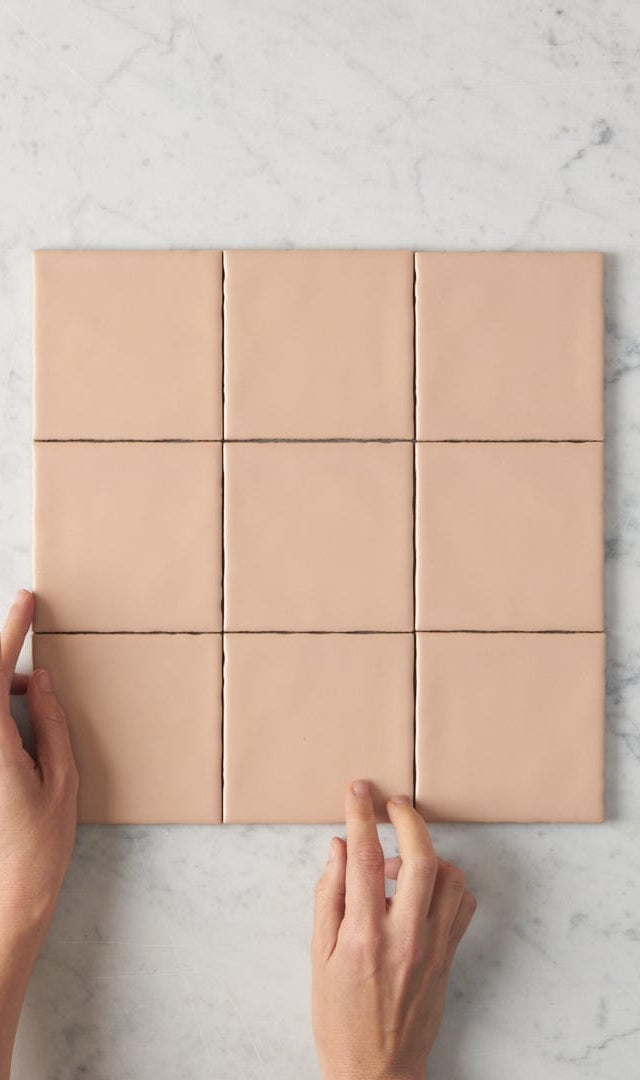 TileCloud TILE Newport Matte Clay Small Square Tile