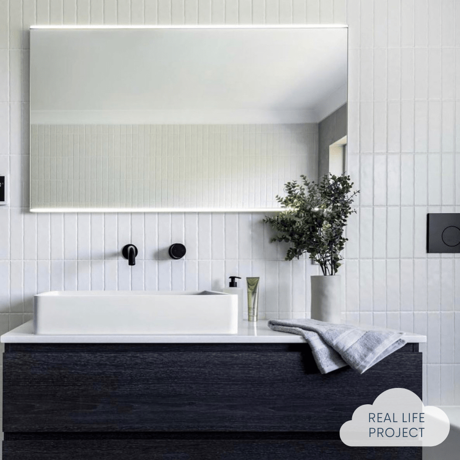 TileCloud TILE Newport Matte Mini Subway White Tile