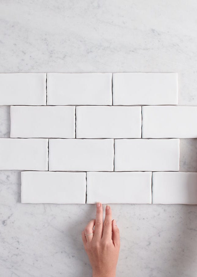 TileCloud TILE Newport Matte Small White Subway Tile