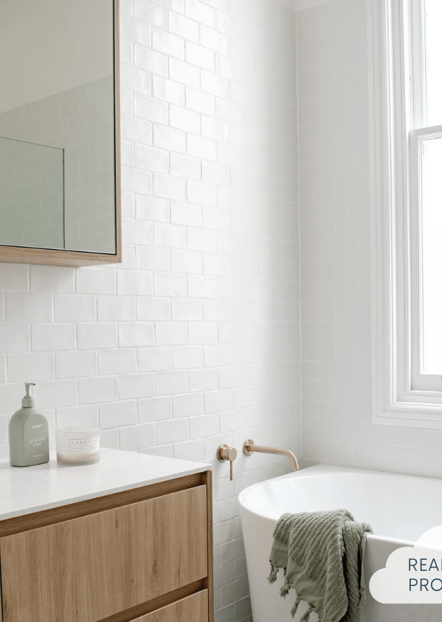 TileCloud TILE Newport Matte Small White Subway Tile