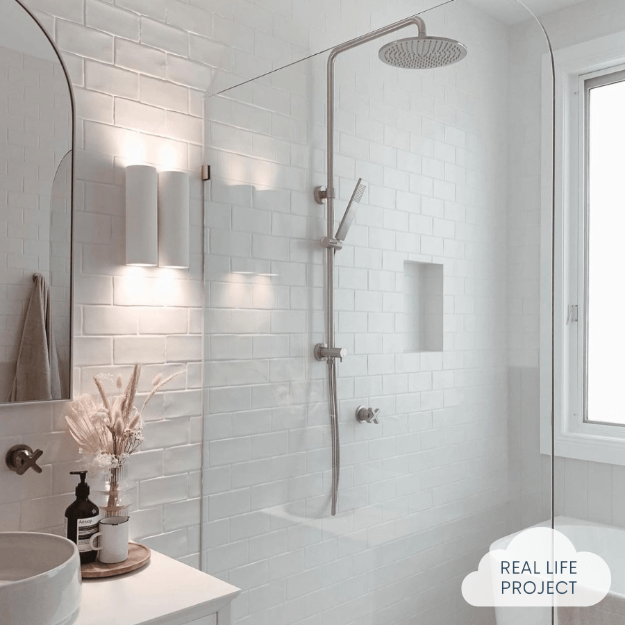 TileCloud TILE Newport Matte Small White Subway Tile