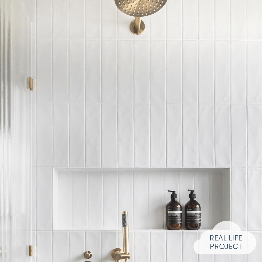 TileCloud TILE Newport Matte Subway White Tile