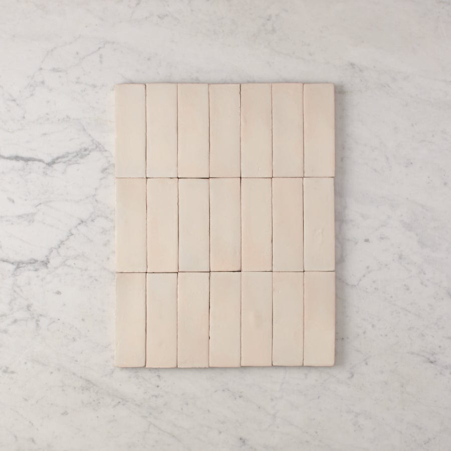 TileCloud TILE Noosa Semi Gloss Zellige Bone Tile