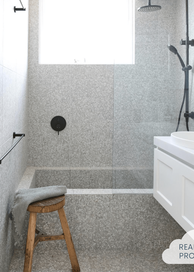 TileCloud TILE Paddington Grey Terrazzo Look Tile