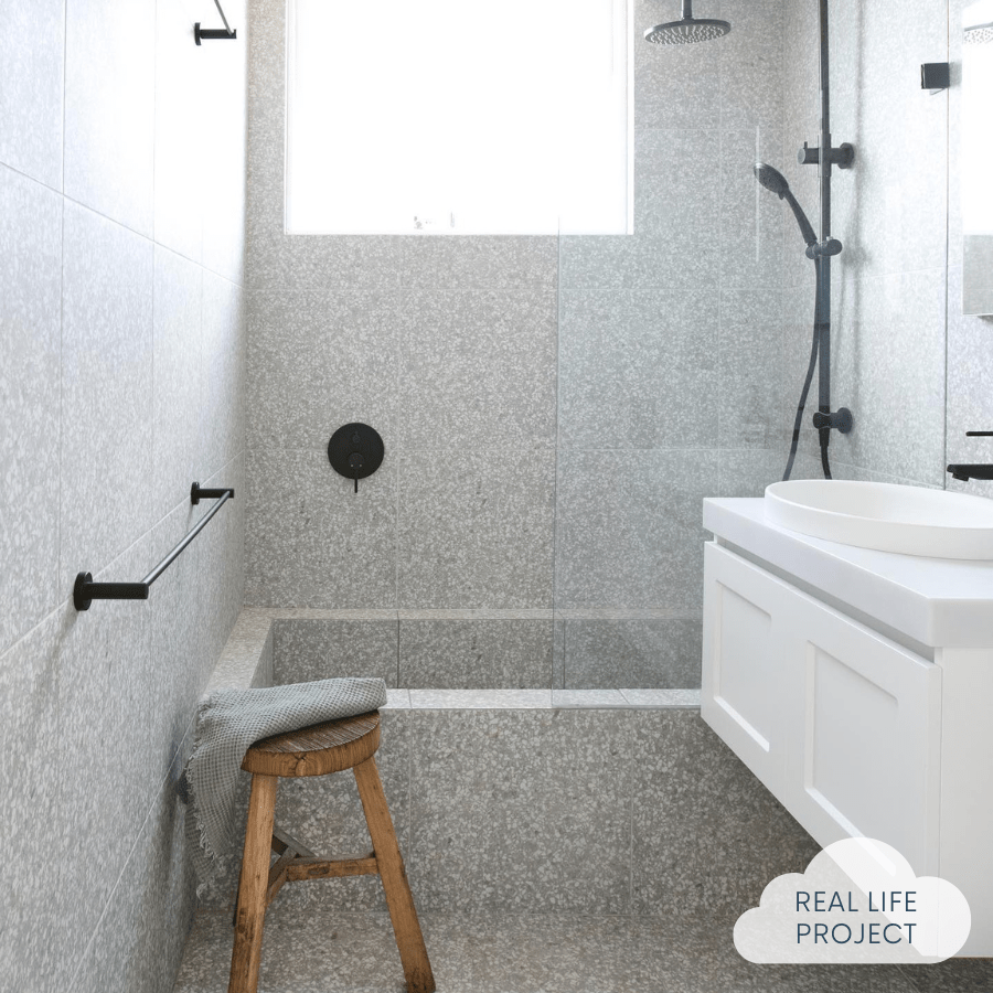 TileCloud TILE Paddington Grey Terrazzo Look Tile