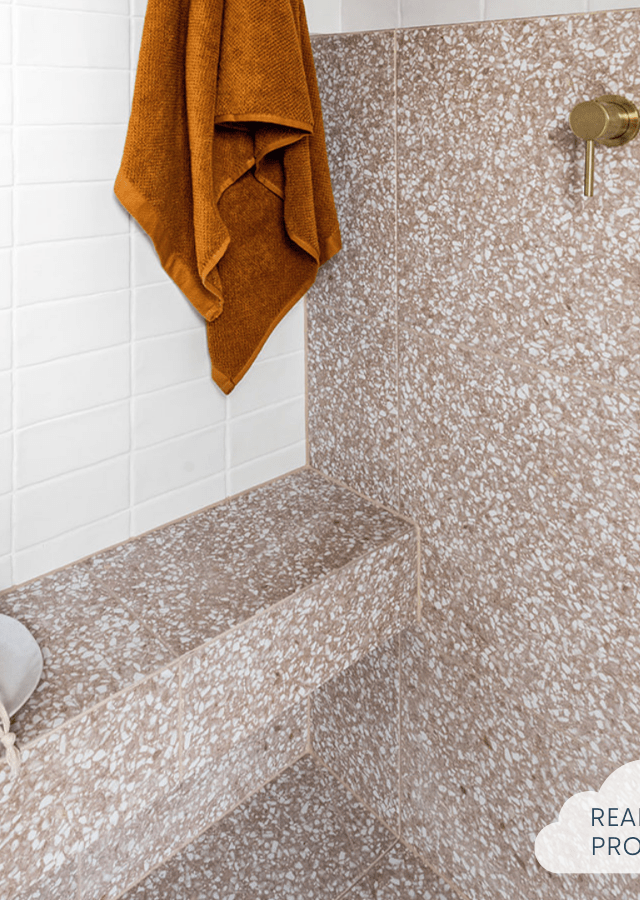 TileCloud TILE Paddington Terracotta Terrazzo Look Tile