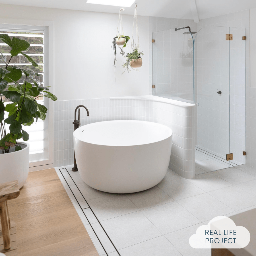 TileCloud TILE Paddington White Terrazzo Look Tile