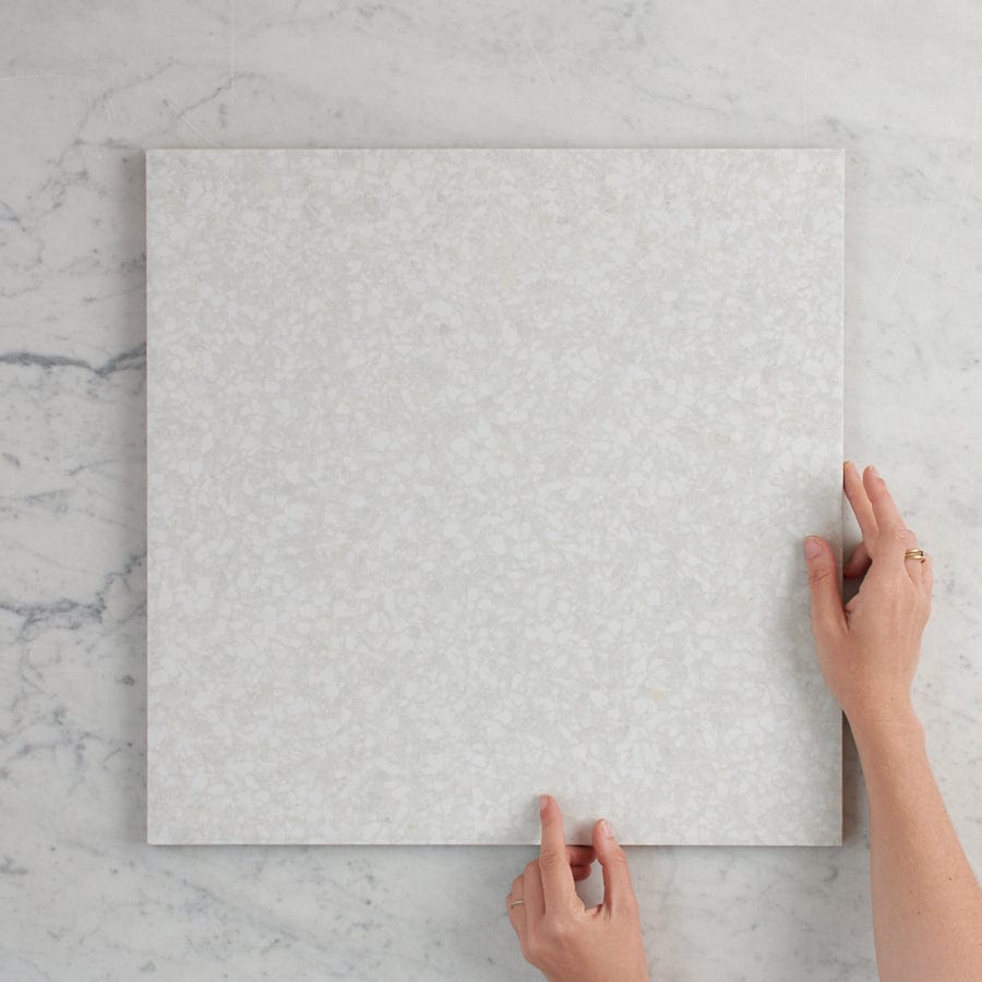 TileCloud TILE Paddington White Terrazzo Look Tile