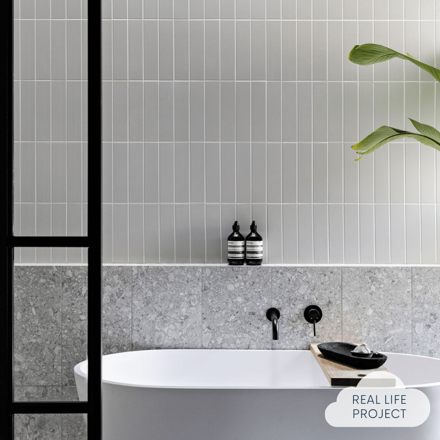 TileCloud TILE Riverton Matte Grey Subway Tile