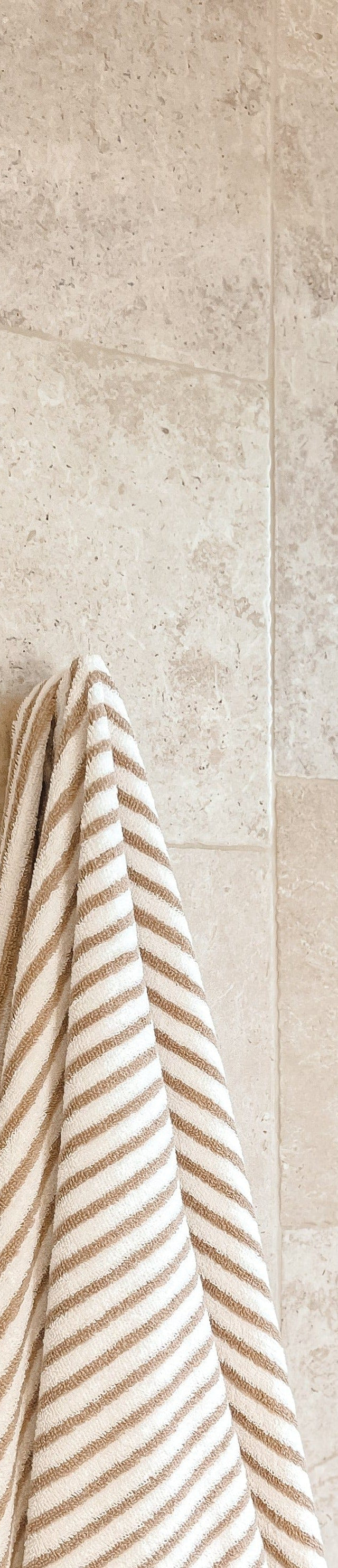 TileCloud TILE Seaforth Travertine Look Beige Matte Pattern Tile