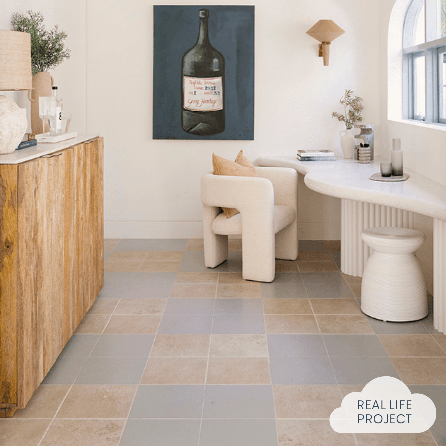 TileCloud TILE Seaforth Travertine Look Beige Matte Tile