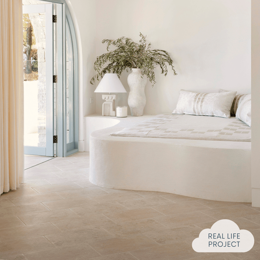 TileCloud TILE Seaforth Travertine Look Beige Matte Tile