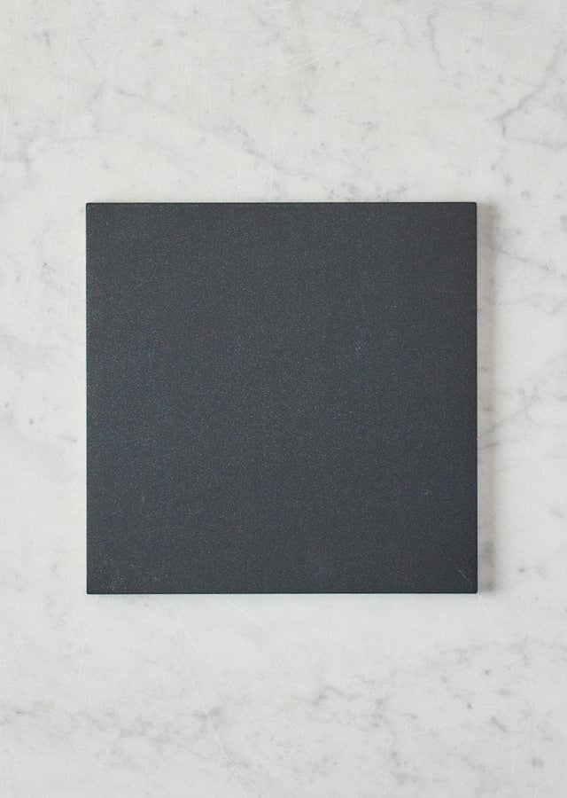 Fina Ceramics TILE Silver Beach Black Encaustic Look Square Tile