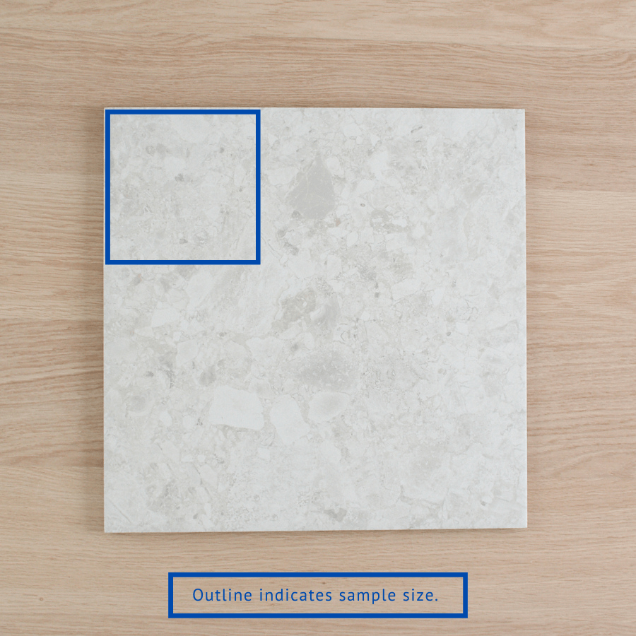 TileCloud TILE Stirling White Terrazzo Look Tile