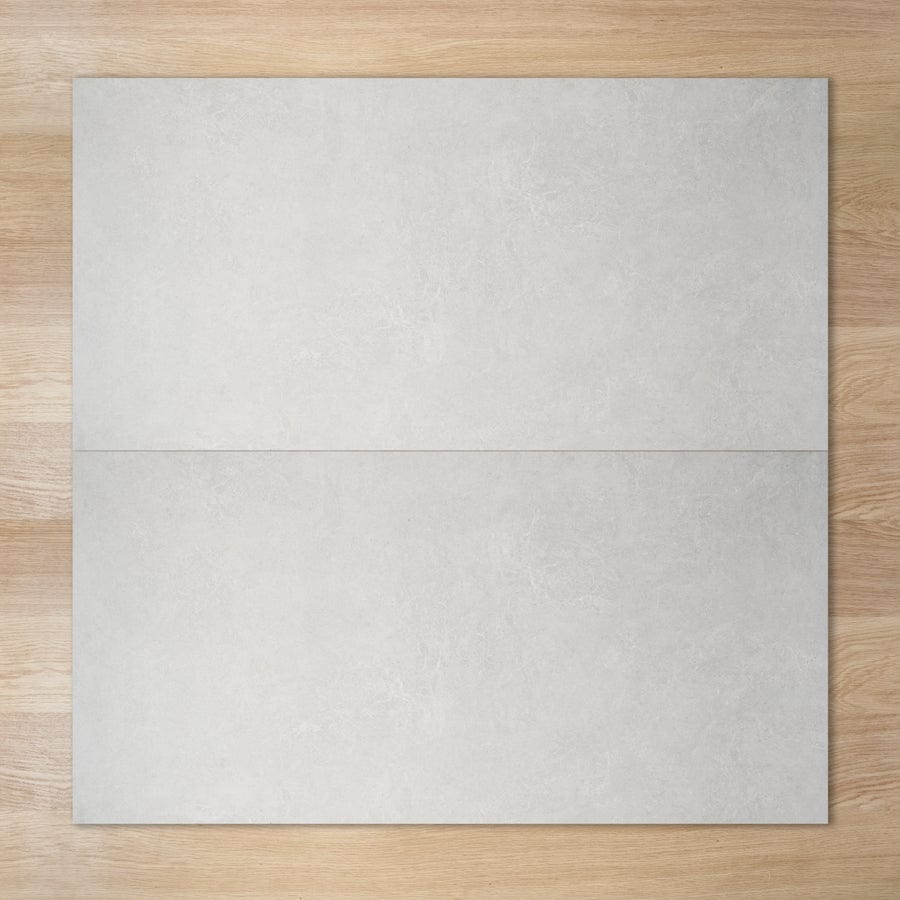 TileCloud TILE Sydney Matte White Stone Look Tile