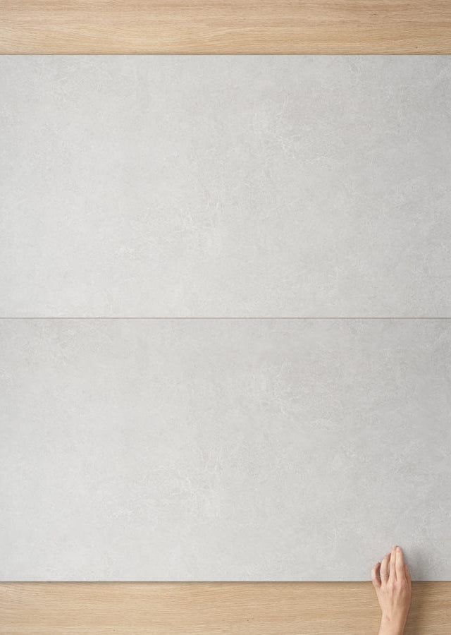 TileCloud TILE Sydney Matte White Stone Look Tile