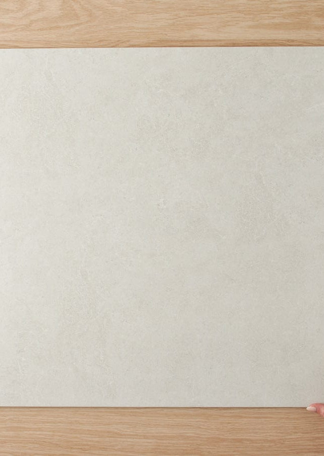 TileCloud TILE Sydney Matte White Stone Look Tile