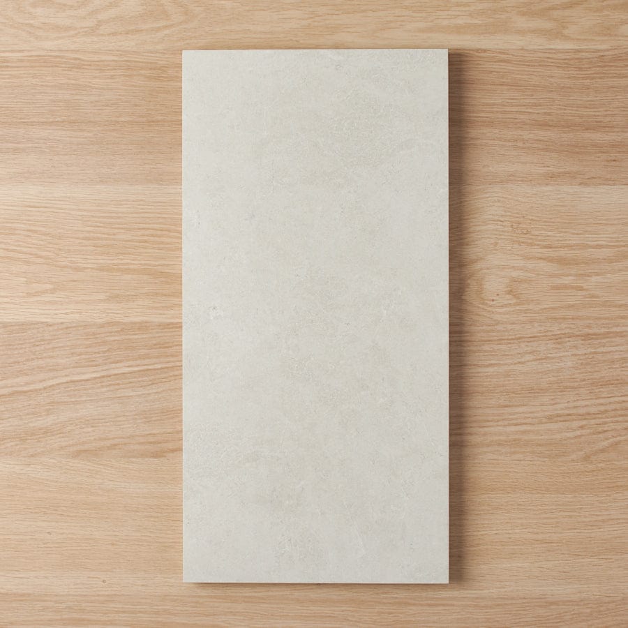 TileCloud TILE Sydney Matte White Stone Look Tile