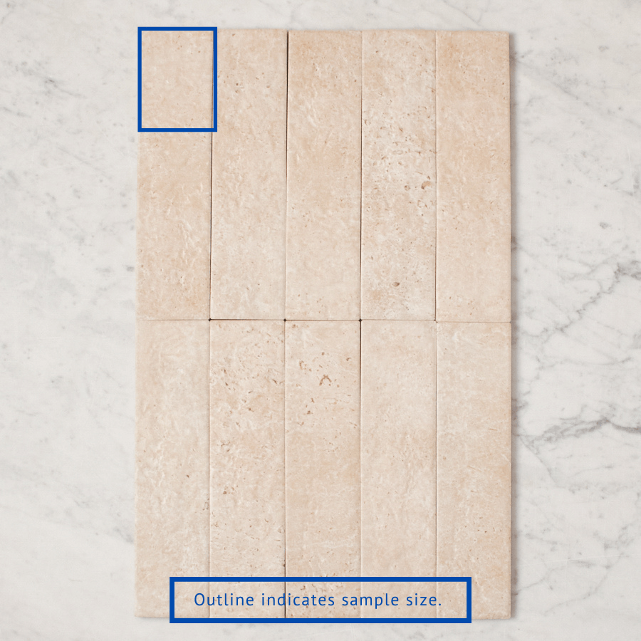 TileCloud TILE Thirroul Travertine Look Matte Subway Tile