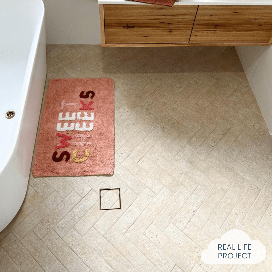 TileCloud TILE Thirroul Travertine Look Matte Subway Tile