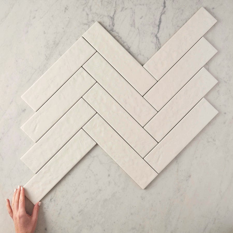 TileCloud TILE Thirroul White Matte Subway Tile