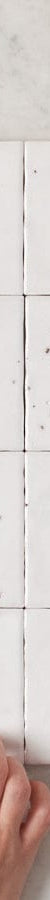 JLA TILE Umina White Gloss Small Square Tile