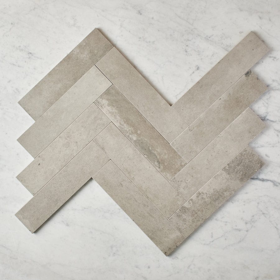 TileCloud TILE Windsor Matte Grey Concrete Look Subway Tile